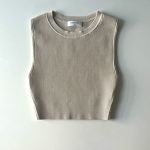 Babaton Sculpt Knit Cropped Tank